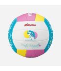 Mikasa Beachvolleyball VMT5 white/rose/turquoise