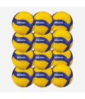 Mikasa Volleyball V300W yellow/royal 12-Pack
