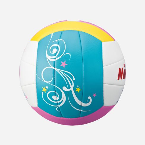 Mikasa Beachvolleyball VMT5 white/rose/turquoise