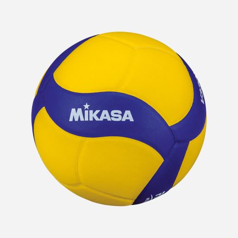 Mikasa Trainingsvolleyball V330W yellow/royal 6-Pack