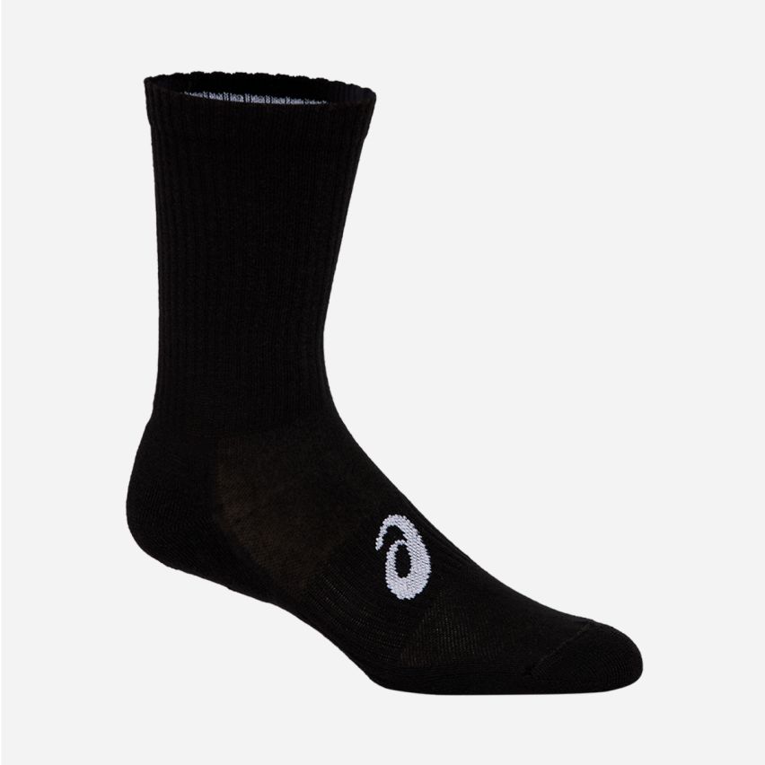Asics 3PPK CREW SOCK black GOOD