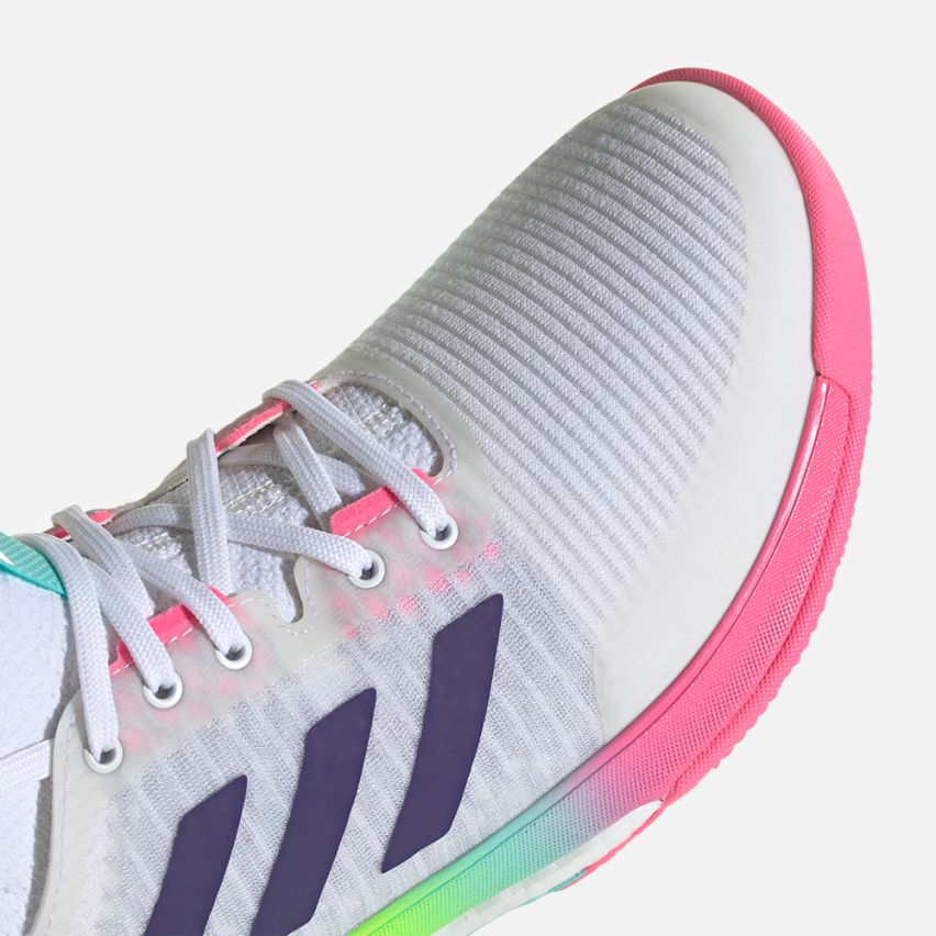 Adidas Crazyflight Mid cloud white/team colleg purple/flash aqua