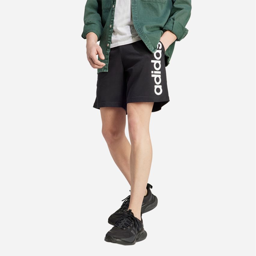Adidas Shorts Aeroready Essentials Linear Logo schwarz